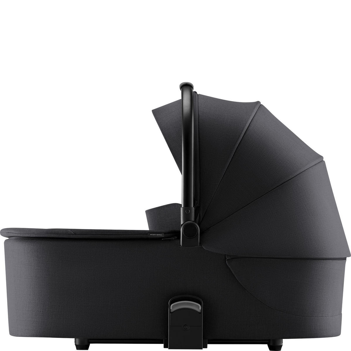 LIEGEWANNE Rio Carry Cot  - Schwarz, Basics, Textil/Metall (23/38/80cm) - Britax Römer
