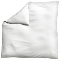 BETTDECKENBEZUG WOVEN SATIN Makosatin 200/200 cm  - Weiß, Basics, Textil (200/200cm) - Schlafgut