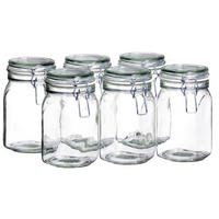 EINMACHGLAS-SET  - Transparent, Basics, Glas (1050ml) - Mäser
