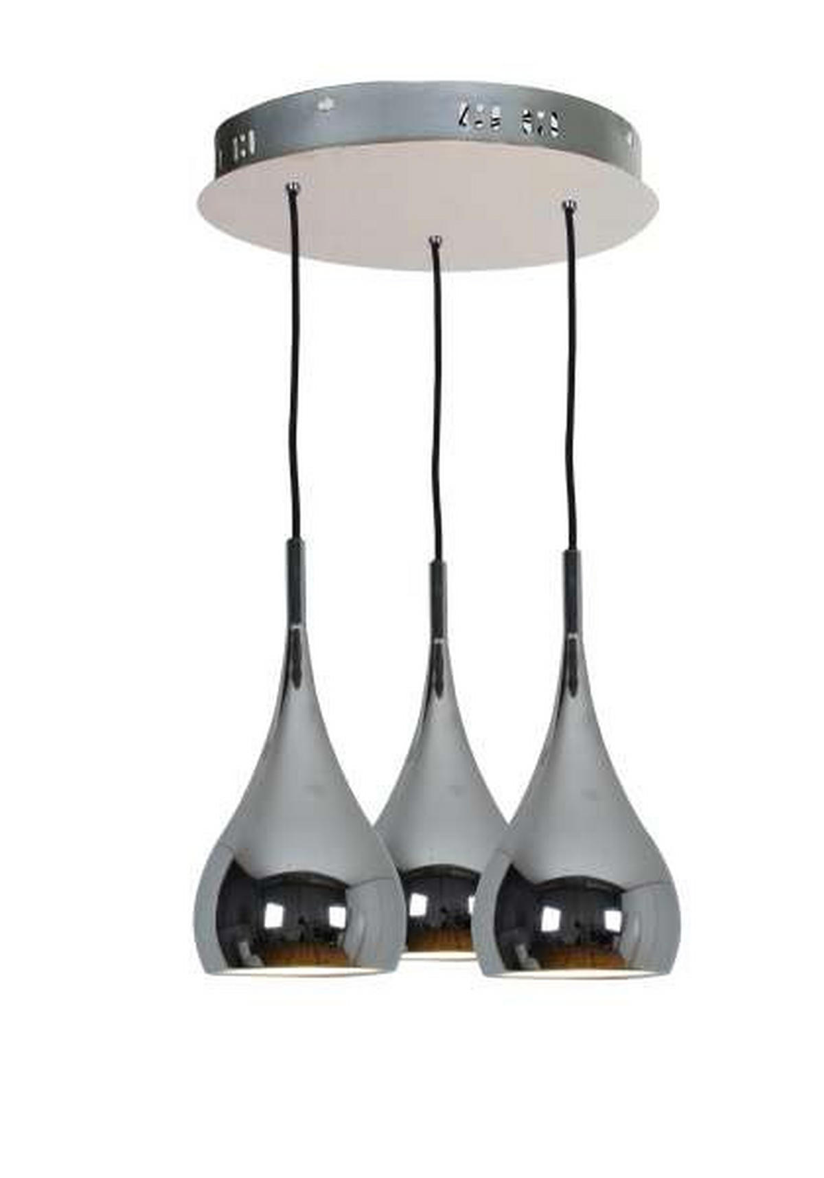 HÄNGELEUCHTE 30/120 cm   - Chromfarben, Trend, Metall (30/120cm) - Näve