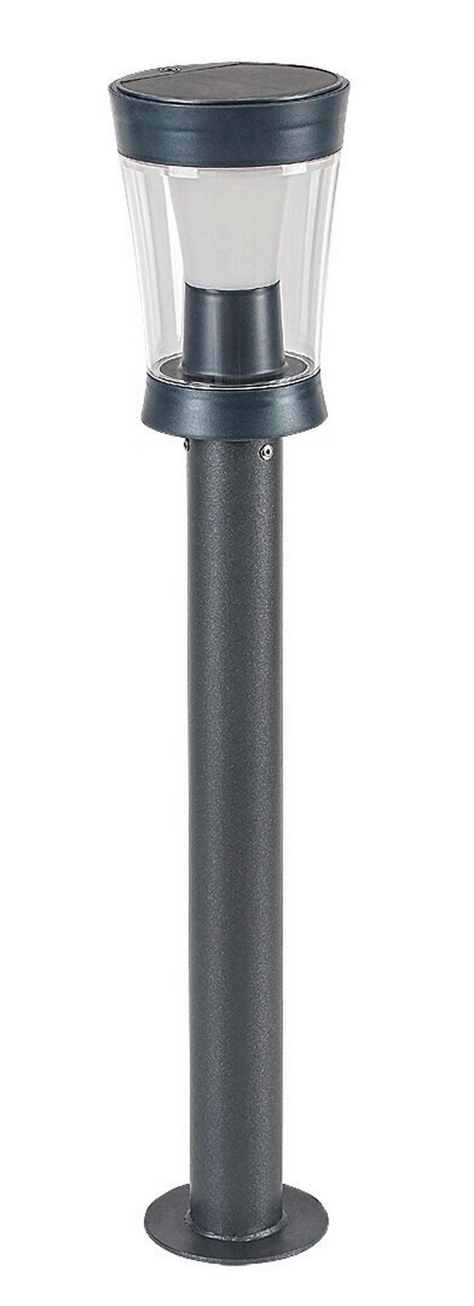 SVJETILJKA SOLARNA Angers  - siva/prozirno, Basics, plastika (12/63cm)