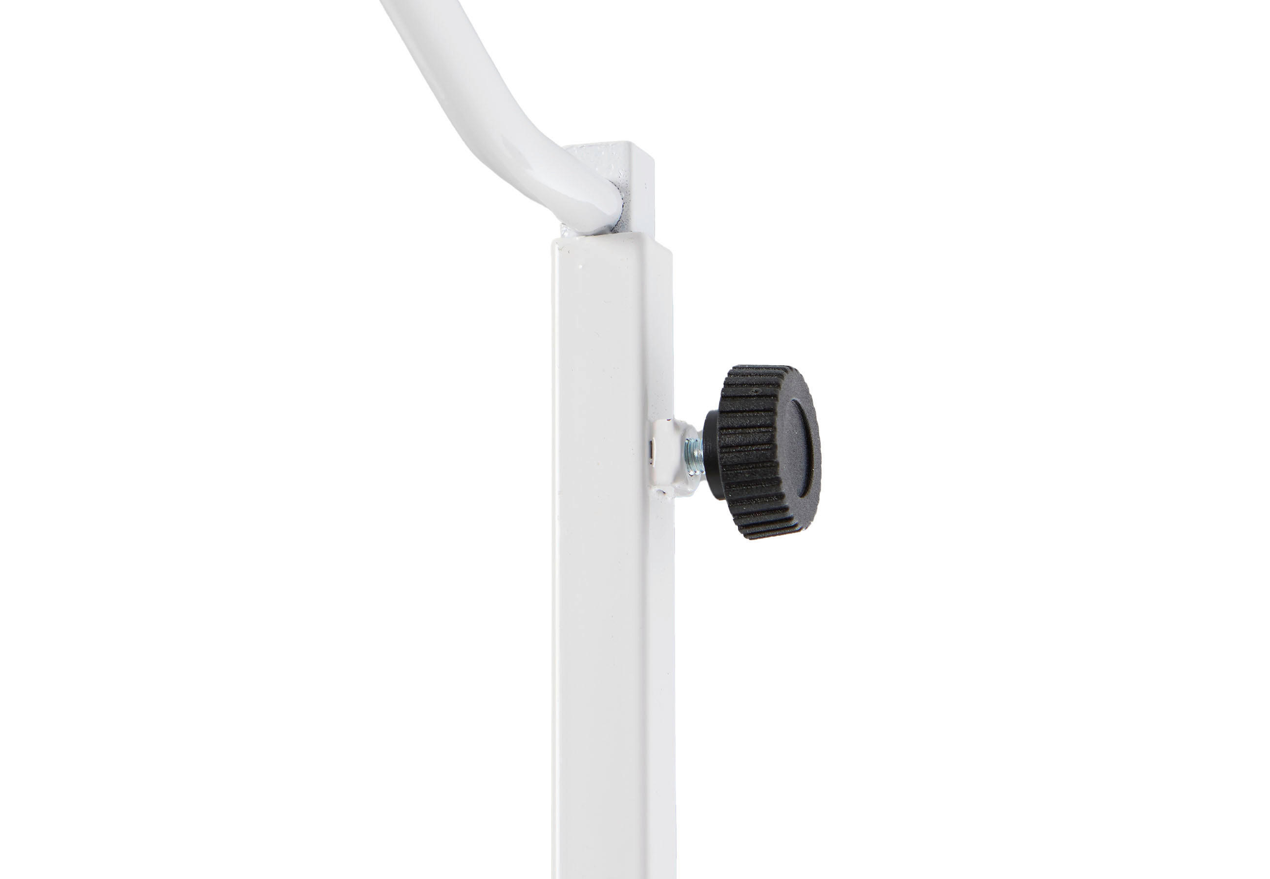 DROG ZA BALDAHIN 117,00/35,00 cm bela  - bela, Basics, kovina (117,00/35,00cm) - JOLLEIN