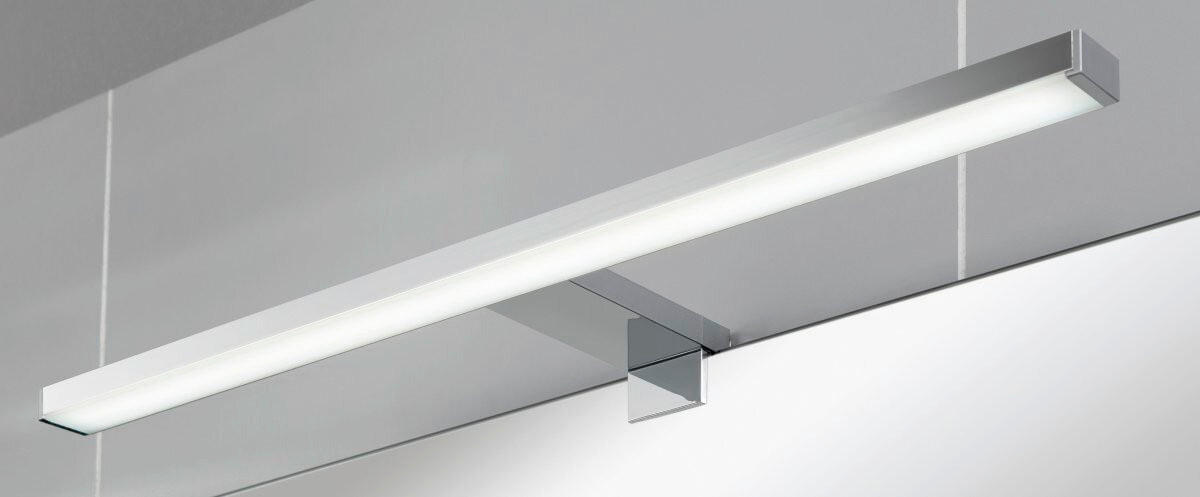 AUFBAULEUCHTE ACCESSOIRES 54/13,5/4,5 cm  - Chromfarben, Basics, Metall (54/13,5/4,5cm) - MID.YOU