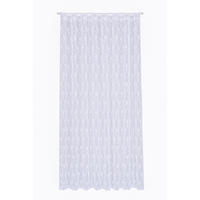 Perdea Tip Plasă  - alb, Basics, textil (280cm)