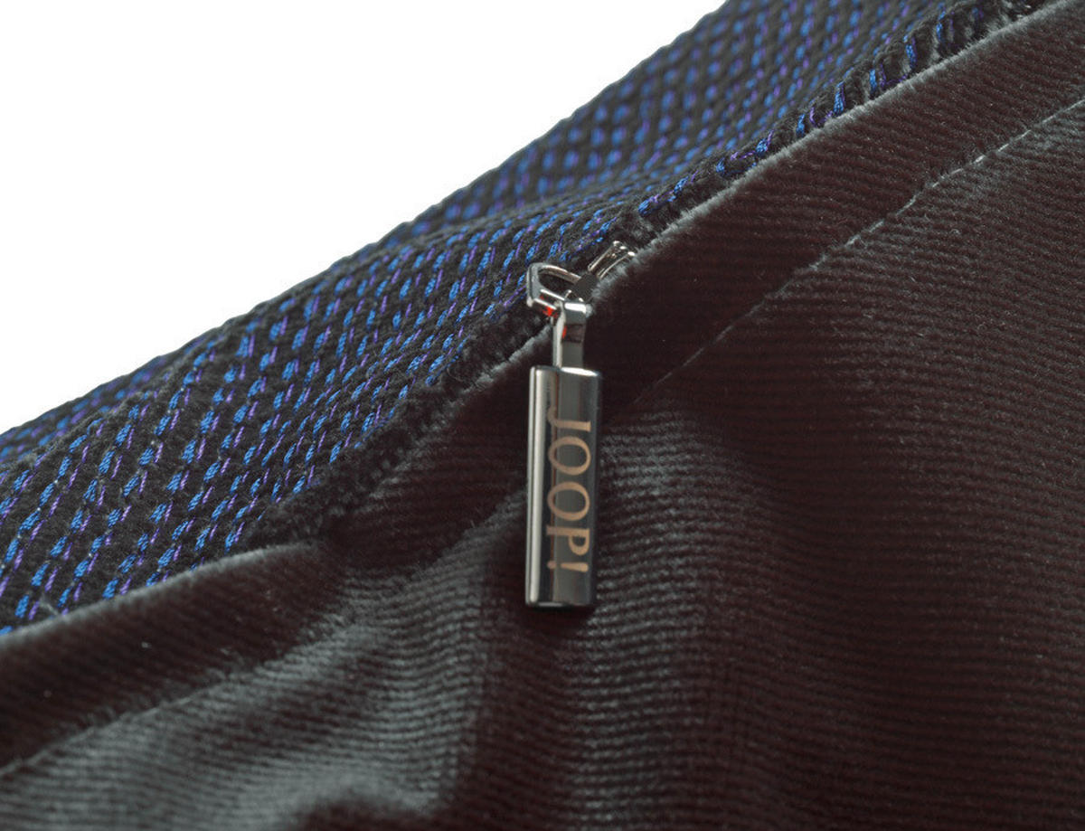 KISSENHÜLLE J!Dimension 40/40 cm  - Blau/Violett, Basics, Textil (40/40cm) - Joop!