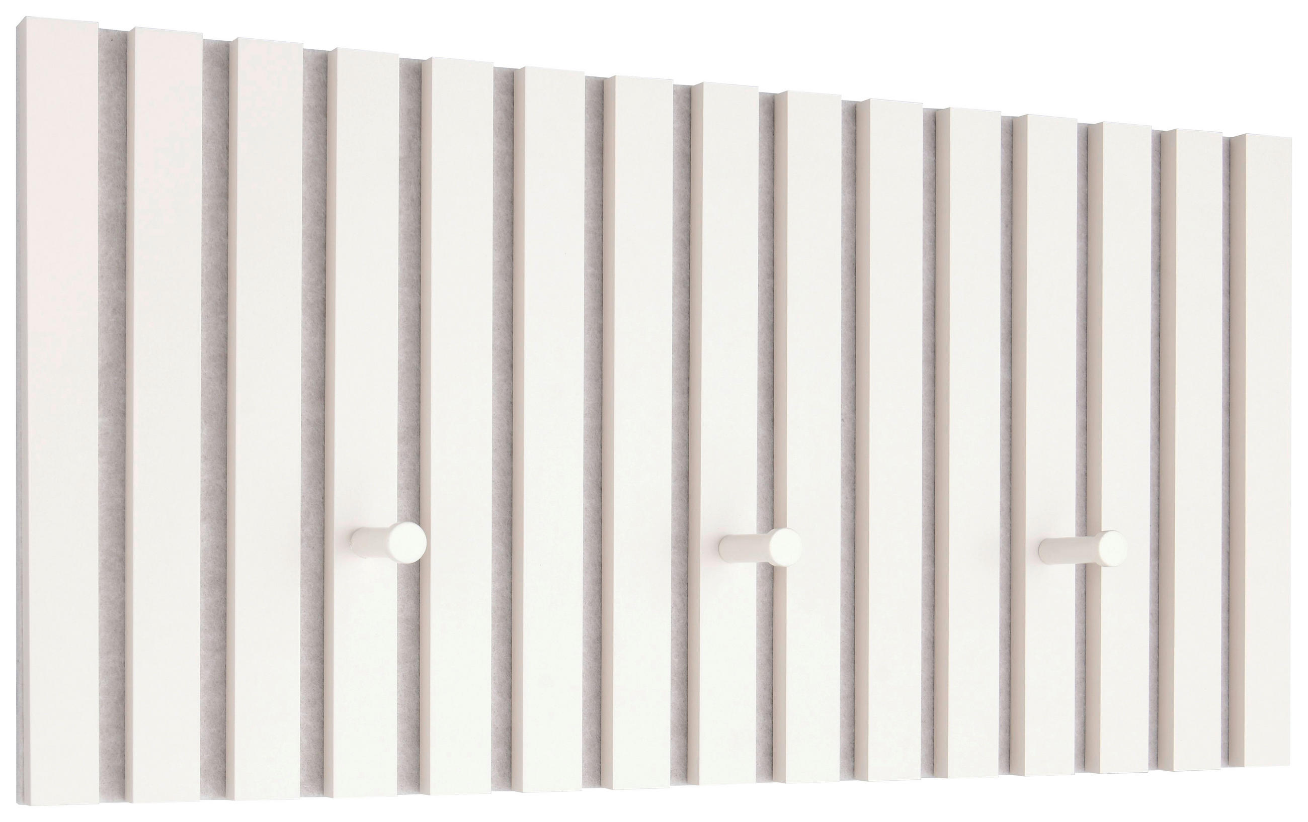 GARDEROBENPANEEL  in 60/30/7 cm  - Sandfarben, MODERN, Holzwerkstoff/Textil (60/30/7cm)