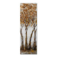 MALBA NA PLÁTNĚ, krajina a příroda, 30/90/3 cm - vícebarevná, Konvenční, dřevo (30/90/3cm)