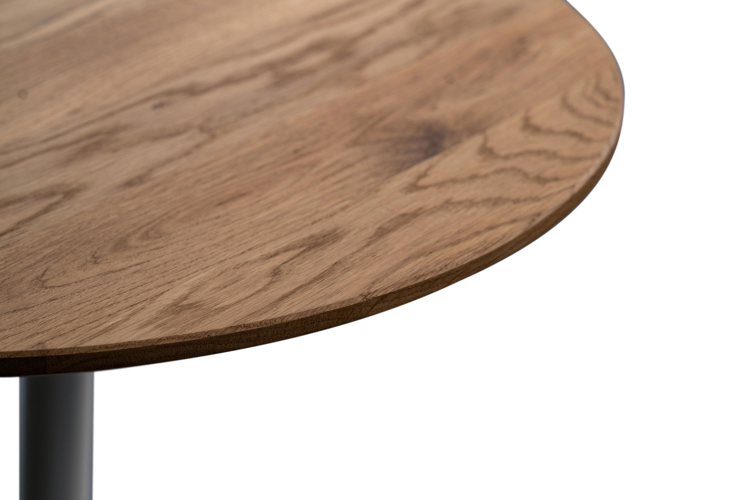 BEISTELLTISCH 50/50/49 cm Wildeiche massiv Wildeiche  - Wildeiche, Design, Holz/Metall (50/50/49cm) - Xora
