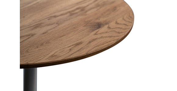 BEISTELLTISCH 50/50/49 cm Wildeiche massiv Wildeiche - Wildeiche, Design, Holz/Metall (50/50/49cm) - Xora