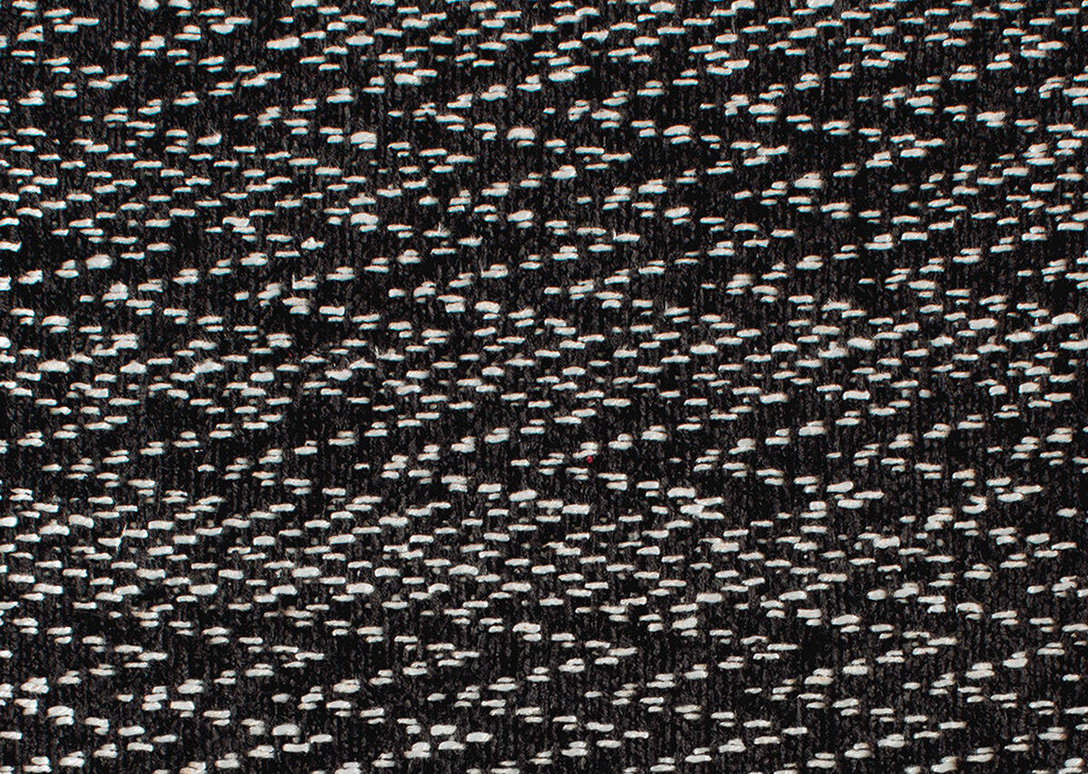 RELAXSESSEL in Textil Schwarz  - Edelstahlfarben/Schwarz, Design, Textil/Metall (71/112/83cm) - Dieter Knoll