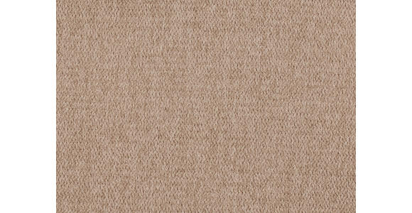 ECKSOFA in Chenille, Mikrofaser Sandfarben  - Sandfarben/Schwarz, Design, Textil/Metall (157/299cm) - Dieter Knoll