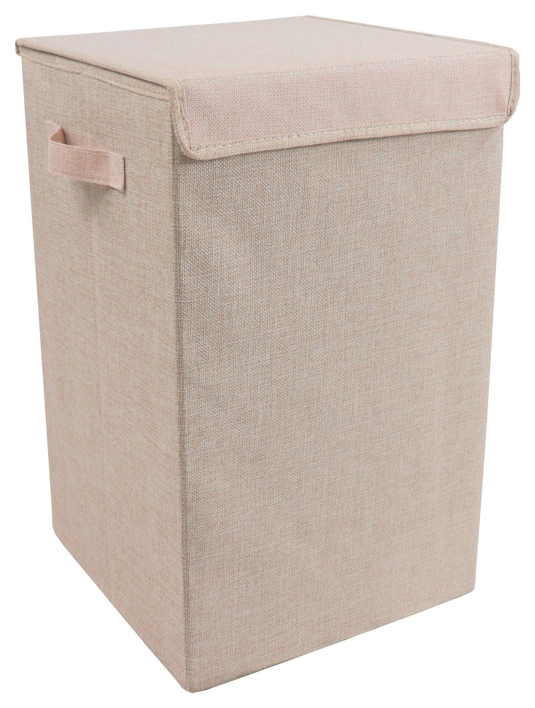 WÄSCHEKORB - Creme, MODERN, Textil (30/50/30cm) - MID.YOU