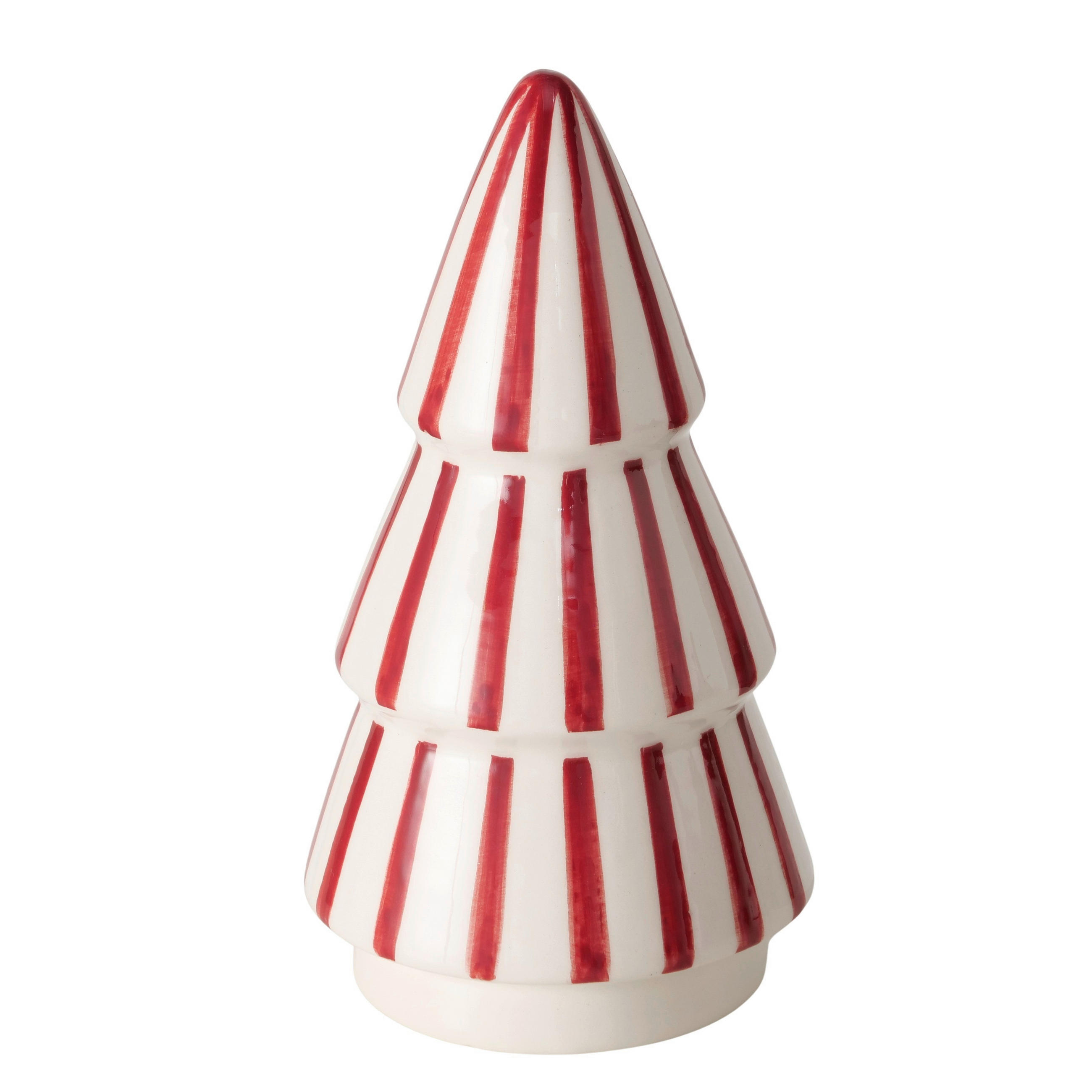 DEKOBAUM - Rot/Weiß, Basics, Keramik (6/6/12cm)