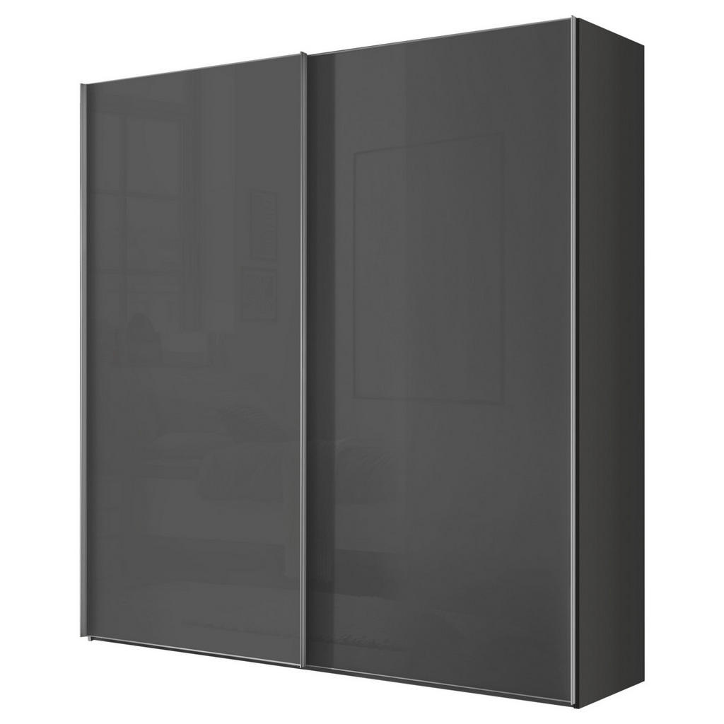 Schwebetürenschrank Lumos Vulkanglas, B: 200cm