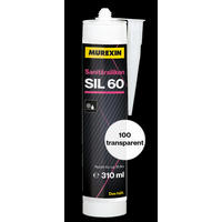 SANITÄRSILIKON WEISS - Transparent, Basics (0.31l) - Murexin