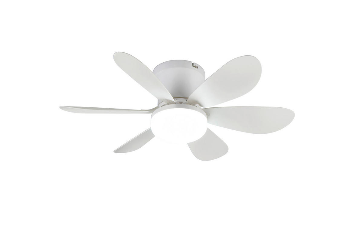 DECKENVENTILATOR  53,0/31,0 cm    - Weiss, Basics, Kunststoff (53,0/31,0cm)