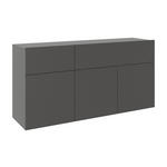 SIDEBOARD Newniq  in 150/75/42 cm  - Anthrazit, Design, Holzwerkstoff (150/75/42cm) - Hom`in