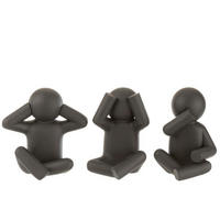 DEKOAFFE - Schwarz, Basics, Kunststoff (24/15/25cm) - Ambia Home