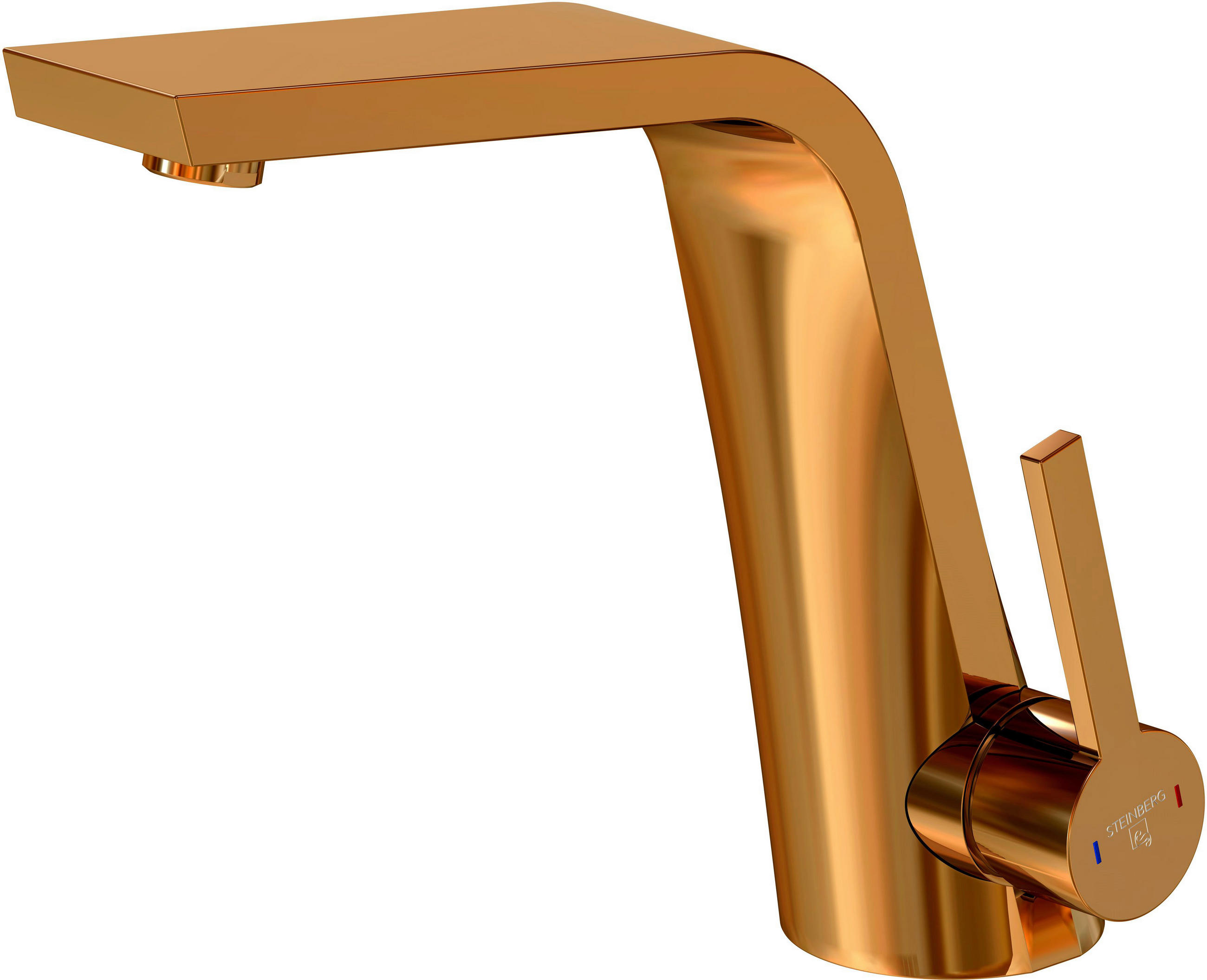 WASCHTISCHARMATUR 260 1010 1 RG  - Roségold, MODERN, Metall (5,4/18,1/20,8cm)