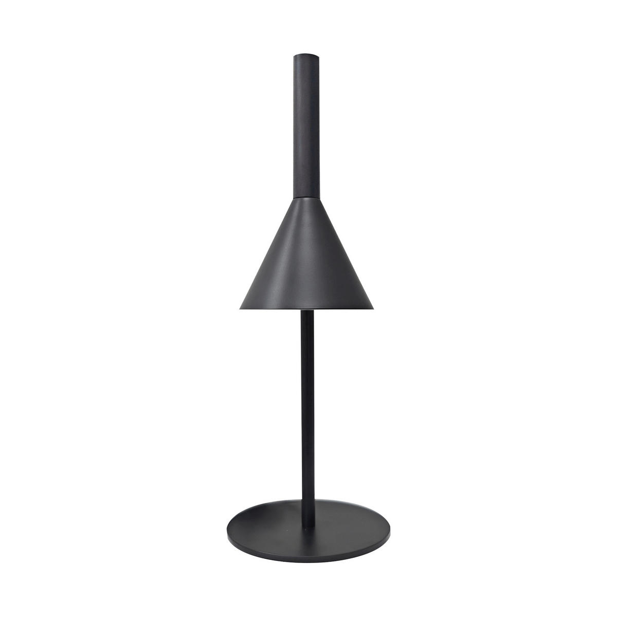 TISCHLEUCHTE Kelvis 42/15/26 cm  - Schwarz, Design, Metall (42/15/26cm) - Nordlux