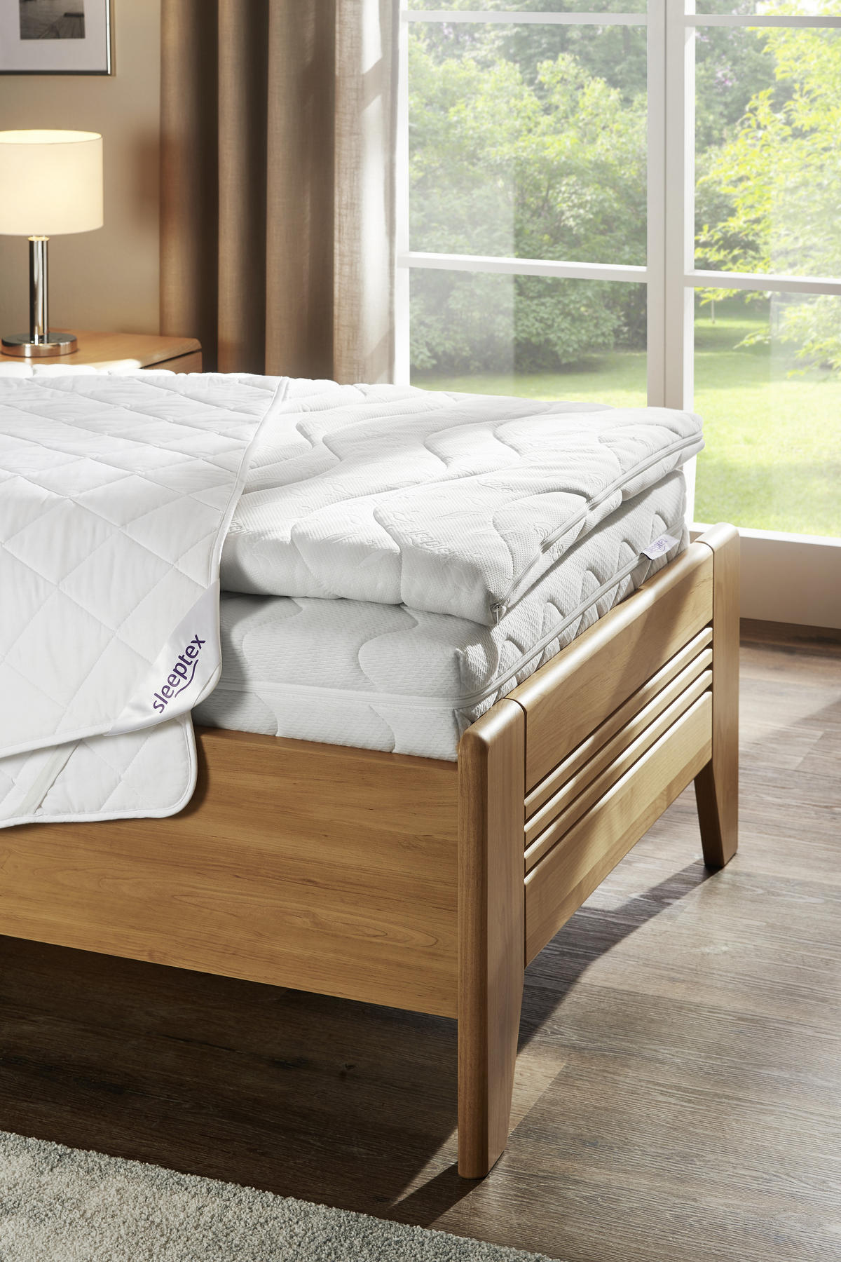 TOPPER 90/200 cm Höhe ca.  - Basics, Textil (90/200cm) - Sleeptex