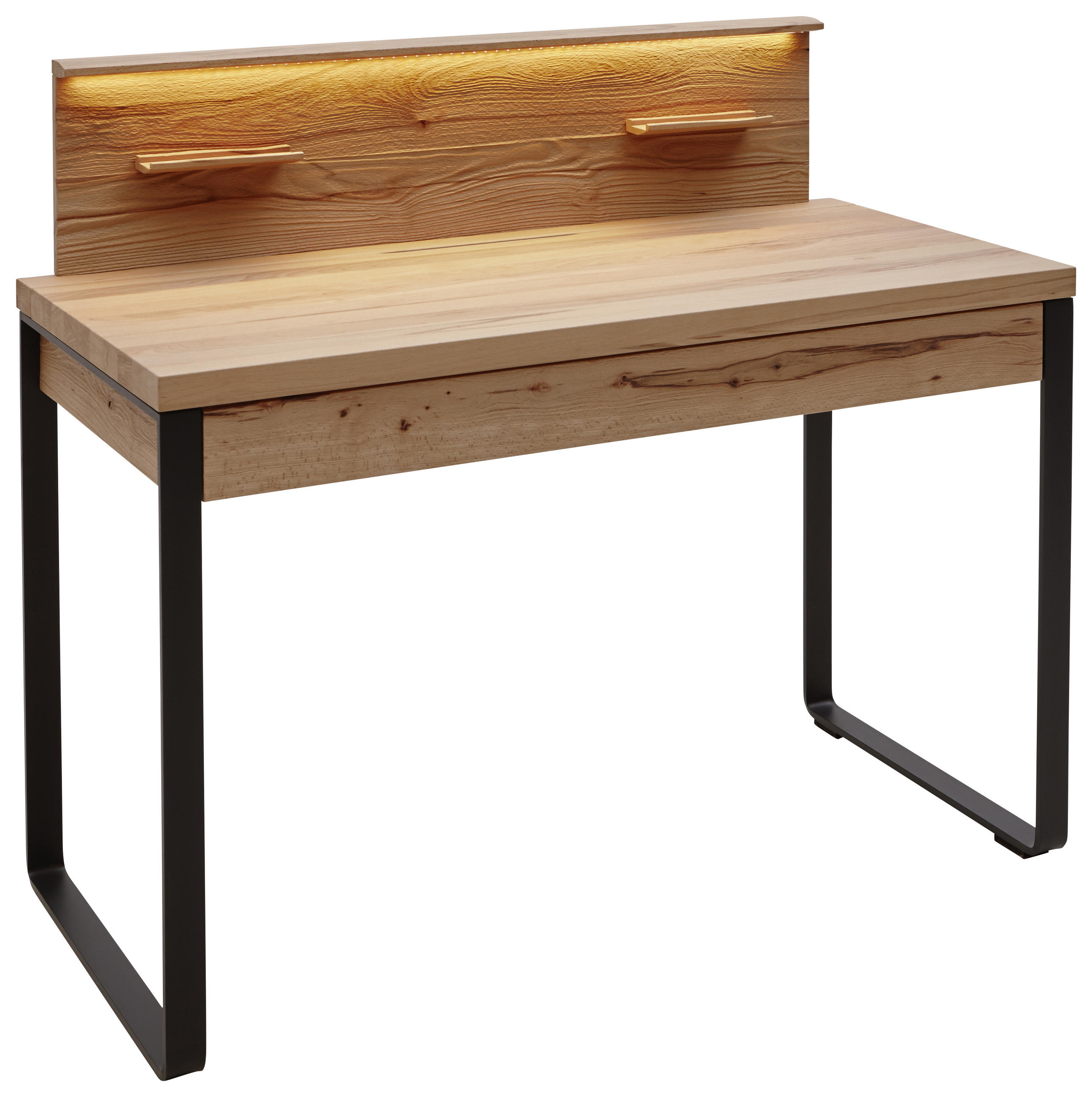 Sekretär in Holz, Metall 120/101/55 cm