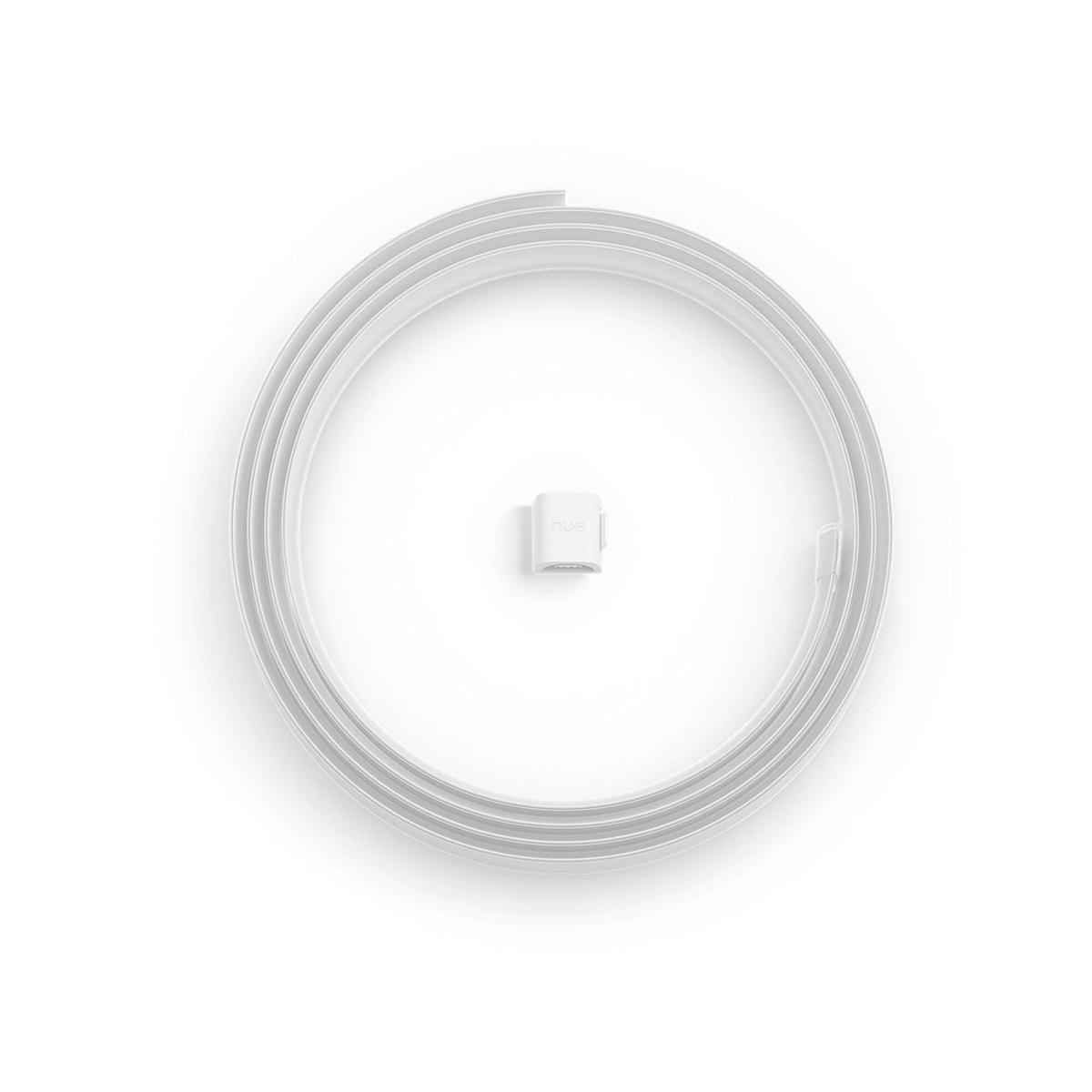 LED-STRIP Flux 1,5/0.6/200 cm  - Weiß, Basics, Kunststoff (1,5/0.6/200cm) - Philips HUE