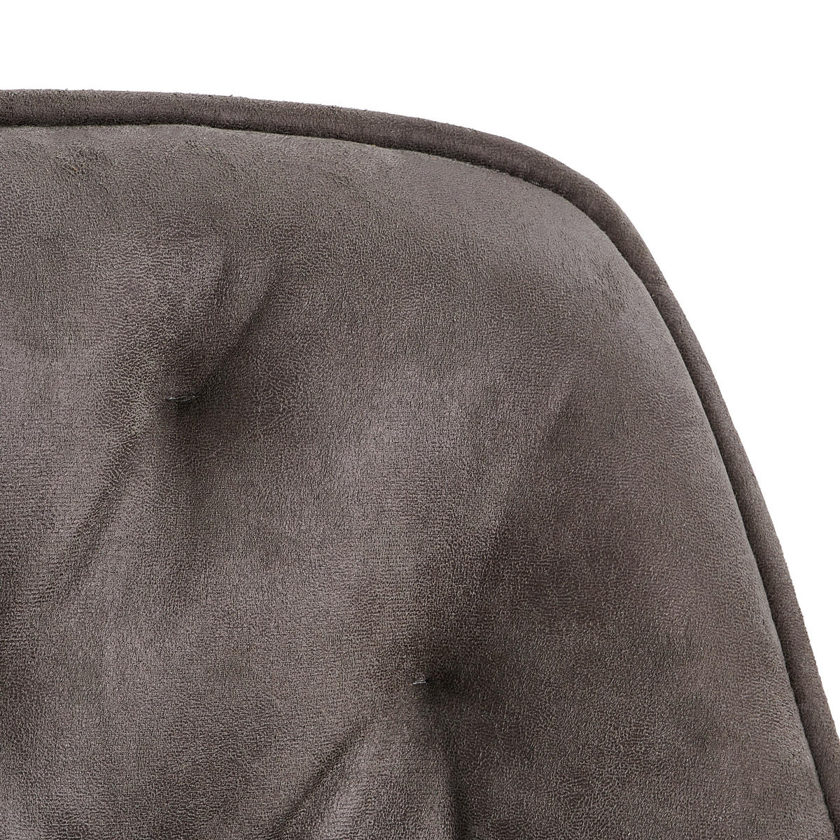 ARMLEHNSTUHL  in Eisen Mikrofaser  - Schwarz/Grau, Modern, Holz/Textil (61/91/59cm) - Livetastic