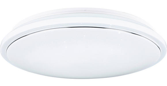 LED-DECKENLEUCHTE 56/10 cm - Weiß, Basics, Kunststoff/Metall (56/10cm) - Novel