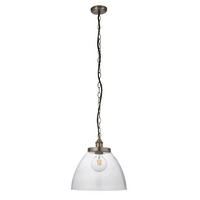 HÄNGELEUCHTE Endon Hansen 33/45-152 cm   - Klar, KONVENTIONELL, Glas (33/45-152cm) - ENDON