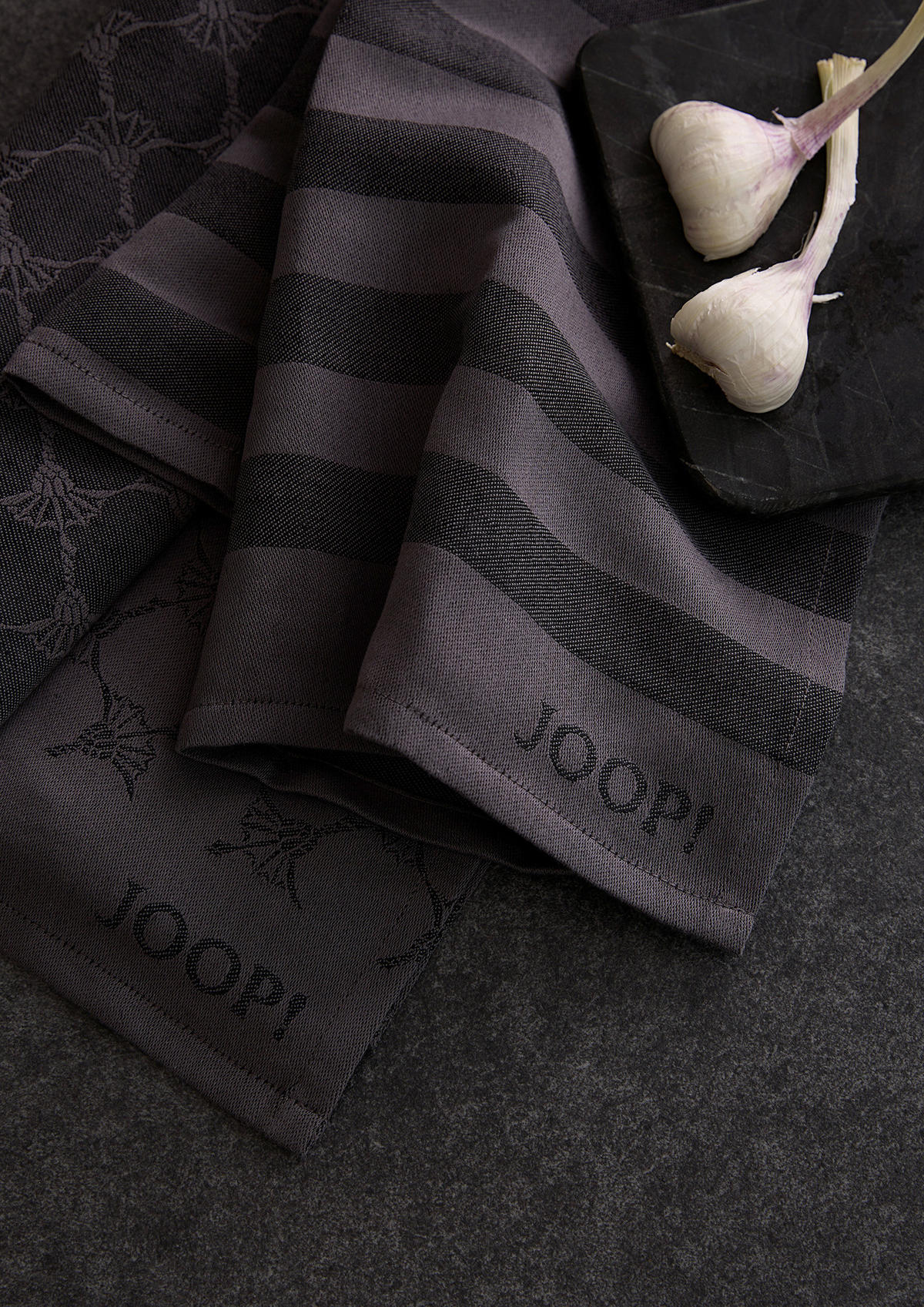 UTIERKA NA RIAD  - antracitová, Basics, textil (50/70cm) - Joop!