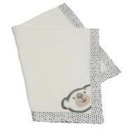 SCHMUSEDECKE Big Willi  75/100 cm  - Hellgrau, Basics, Textil (75/100cm) - Bebe's Collection