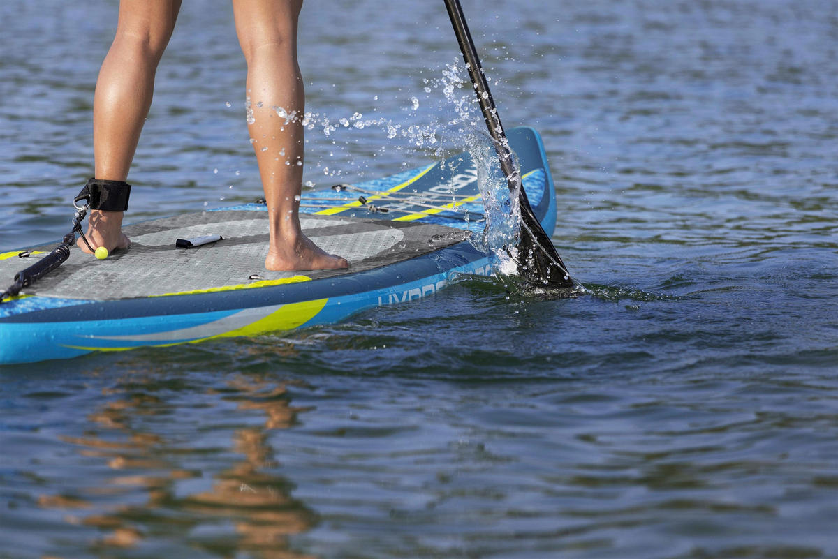 STAND-UP PADDLE BOARD 6532F AQUA GLIDER  - Hellblau, KONVENTIONELL, Kunststoff/Metall (320/79/12cm) - Bestway