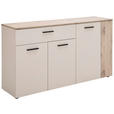 SIDEBOARD  in 150/83/42 cm  - Eichefarben/Beige, MODERN, Holzwerkstoff/Kunststoff (150/83/42cm) - Hom`in