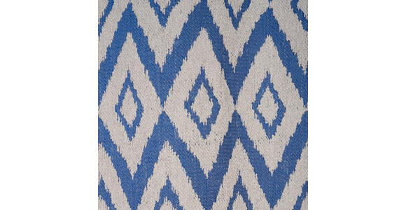 ÖSENSCHAL MANTIS blickdicht 140/245 cm   - Blau/Creme, Design, Textil (140/245cm) - Dieter Knoll