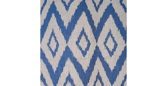ÖSENSCHAL MANTIS blickdicht 140/245 cm - Blau/Creme, Design, Textil (140/245cm) - Dieter Knoll