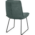 STUHL - Schwarz/Grün, Design, Textil/Metall (49/90/68cm) - Johann Jakob