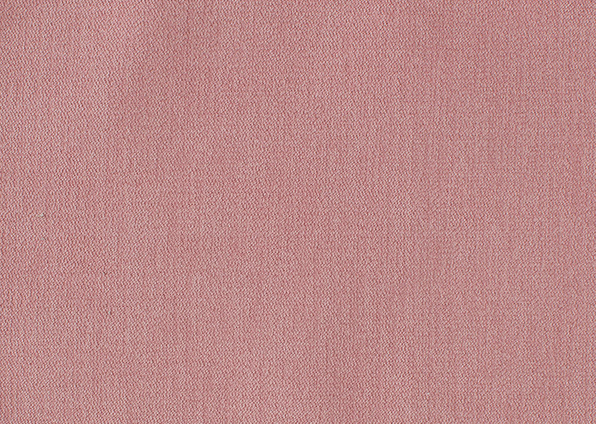 ECKSOFA in Velours Rosa  - Chromfarben/Rosa, Design, Textil/Metall (200/282cm) - Pure Home Lifestyle