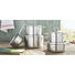 KOCHTOPFSET Edelstahl 5-teilig - LIFESTYLE, Glas/Metall - Fissler