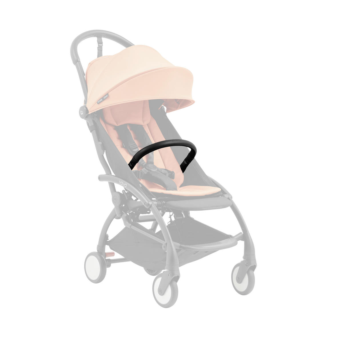 SICHERHEITSBÜGEL  - Schwarz, Basics, Kunststoff (13/14,5/10,3cm) - Stokke