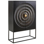 HIGHBOARD  in 100/150/40 cm  - Goldfarben/Schwarz, Design, Holz/Metall (100/150/40cm) - Landscape