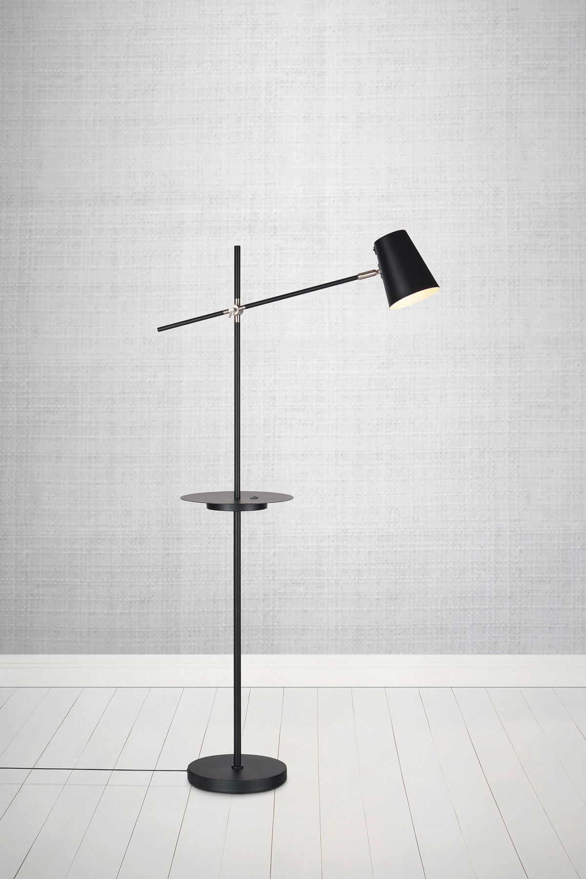 STEHLEUCHTE 65/28/144 cm    - Schwarz, Basics, Metall (65/28/144cm) - Markslöjd