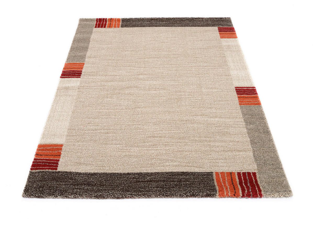 WEBTEPPICH 240/290 cm Palazzo Lobo Dunkelbraun, Beige  - Dunkelbraun/Beige, KONVENTIONELL, Textil (240/290cm) - Novel
