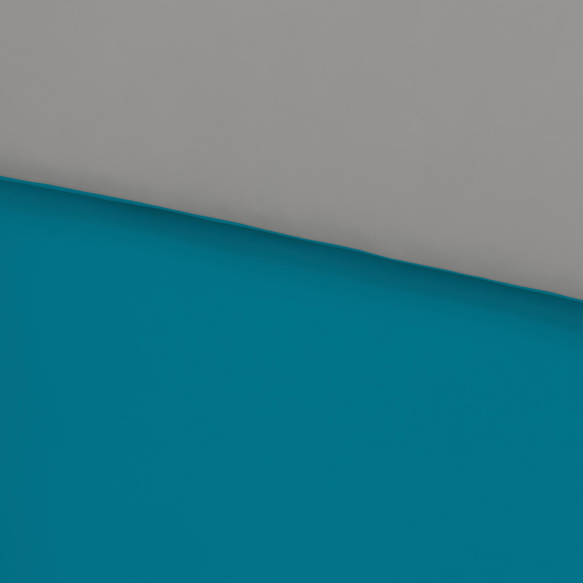 WENDEBETTWÄSCHE Uni Satin Satin 140/200 cm  - Blau/Grau, Basics, Textil (140/200cm) - Novel