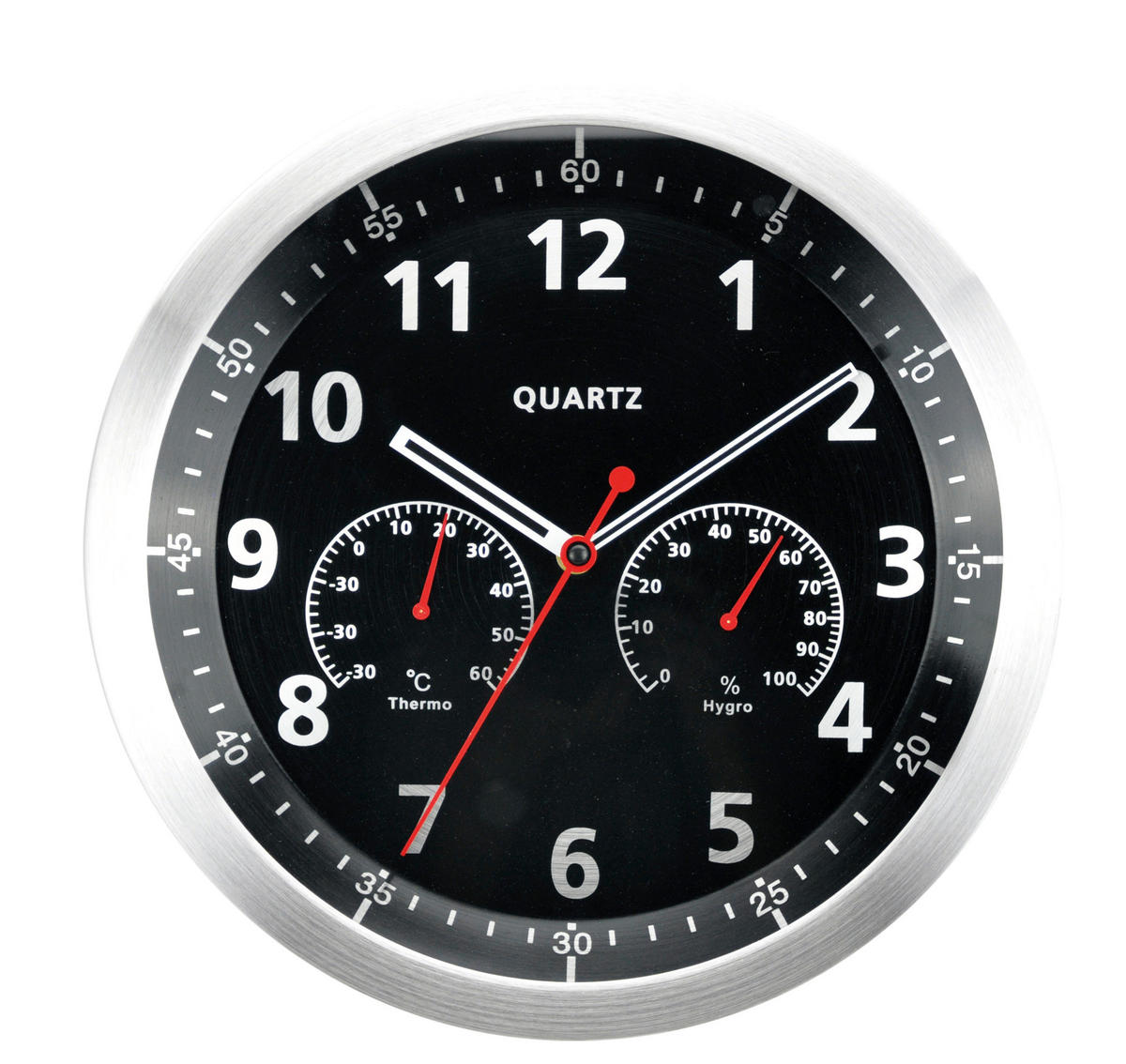 FALIÓRA 34,7 cm   - fekete/piros, Basics, műanyag/Üveg (34,7cm) - Ambia Home