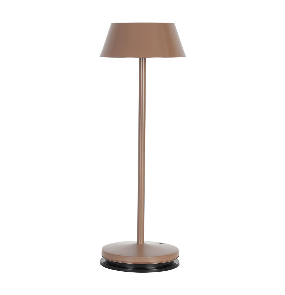 STOLNA PUNJIVA SVJETILJKA  - crna/taupe, Design, metal/plastika (11/30cm) - Dieter Knoll