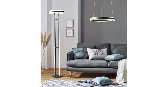 LED-HÄNGELEUCHTE 60/150 cm - Anthrazit, Design, Kunststoff/Metall (60/150cm) - Ambiente