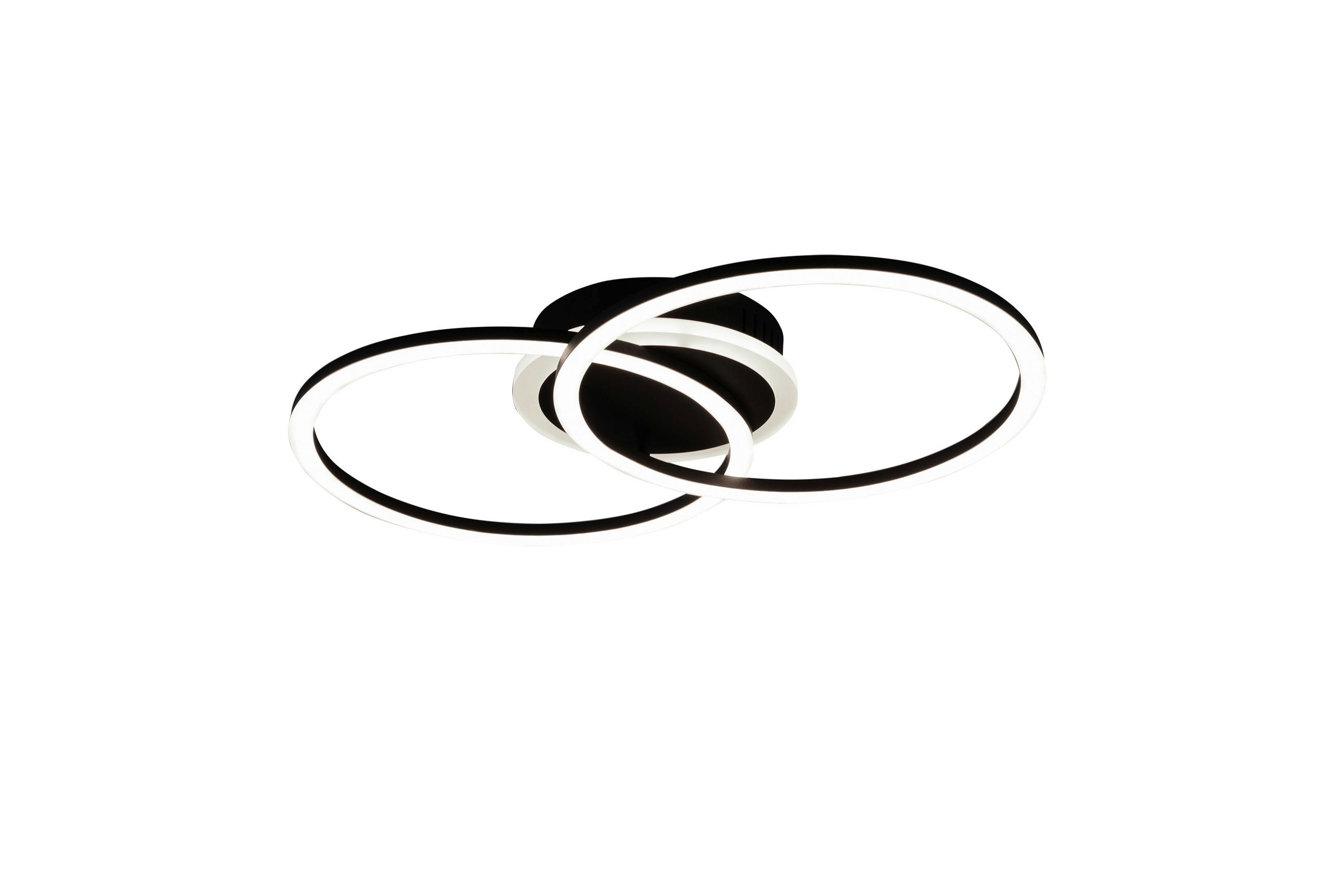 PLAFONIERĂ - negru, Basics, metal (7,5/50cm)