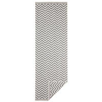 LÄUFER 80/250 cm Twin Supreme  - Creme/Grau, Design, Kunststoff (80/250cm) - Hanse Home