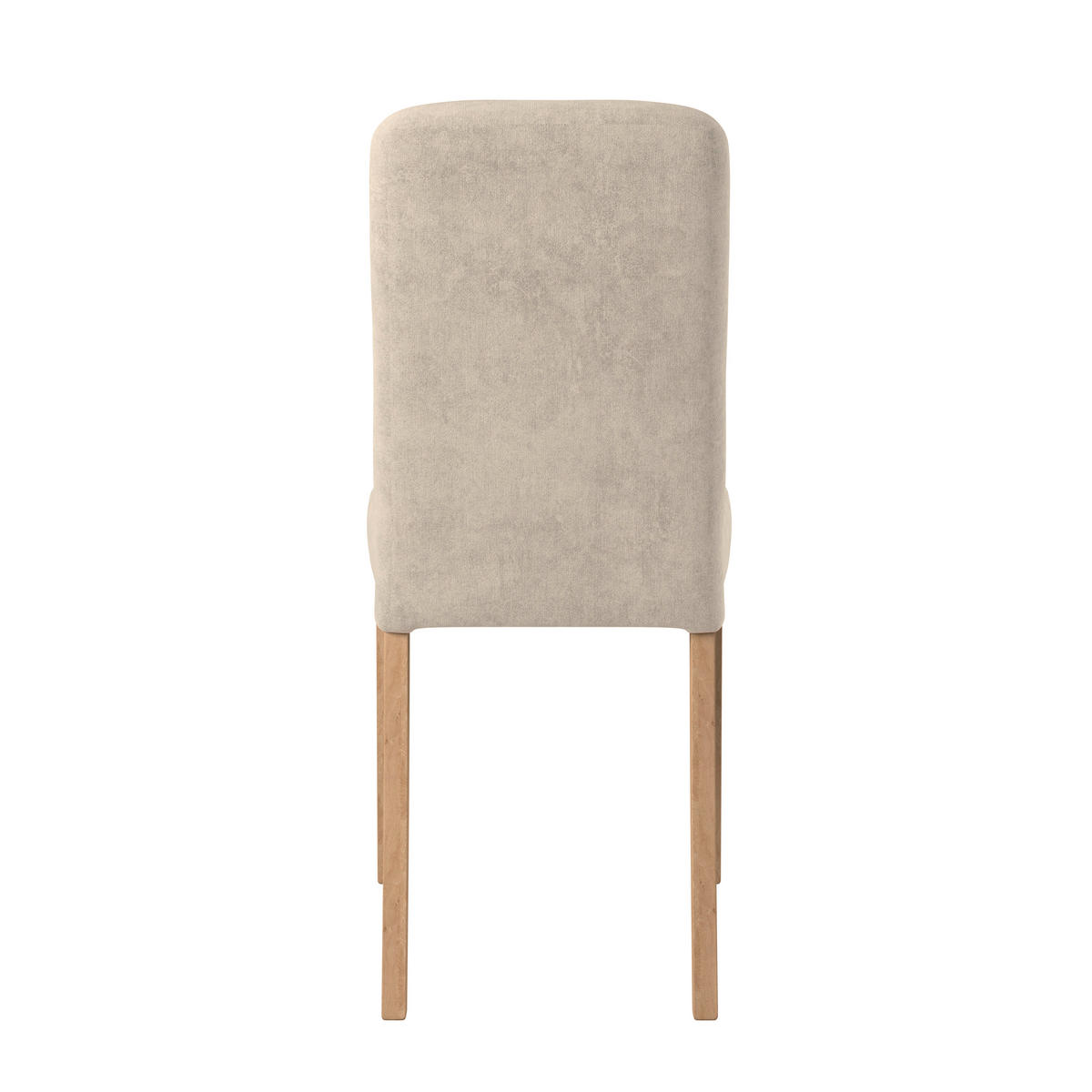 STUHL - Eichefarben/Beige, KONVENTIONELL, Holz/Textil (43/91/58cm) - Livetastic